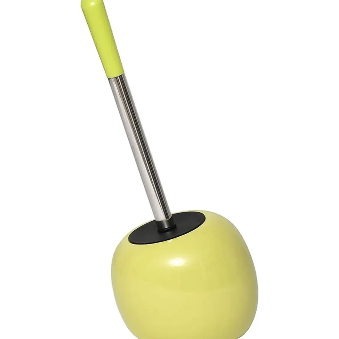 BROSSE WC GRES FORME GALET VERT ANIS