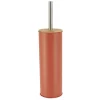 BROSSE WC METAL COUVERCLE BAMBOU TERRACOTTA