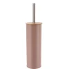 BROSSE WC METAL COUVERCLE BAMBOU CAPUCCINO