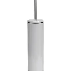 BROSSE WC METAL GRIS