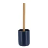 BROSSE WC POLYRESINE BLEU MARINE
