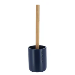 BROSSE WC POLYRESINE BLEU MARINE