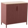 BUFFET ACIER ACAJOU HONEY IRONIA