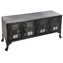 BUFFET BAS 4 PORTES SEVIN D.119X35X53.5CM
