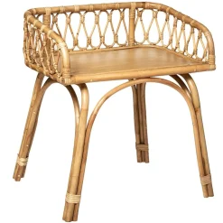 BUREAU ROTIN D.62X43X69CM