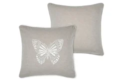 BUTINE COUSSIN 40X40CM NATUREL