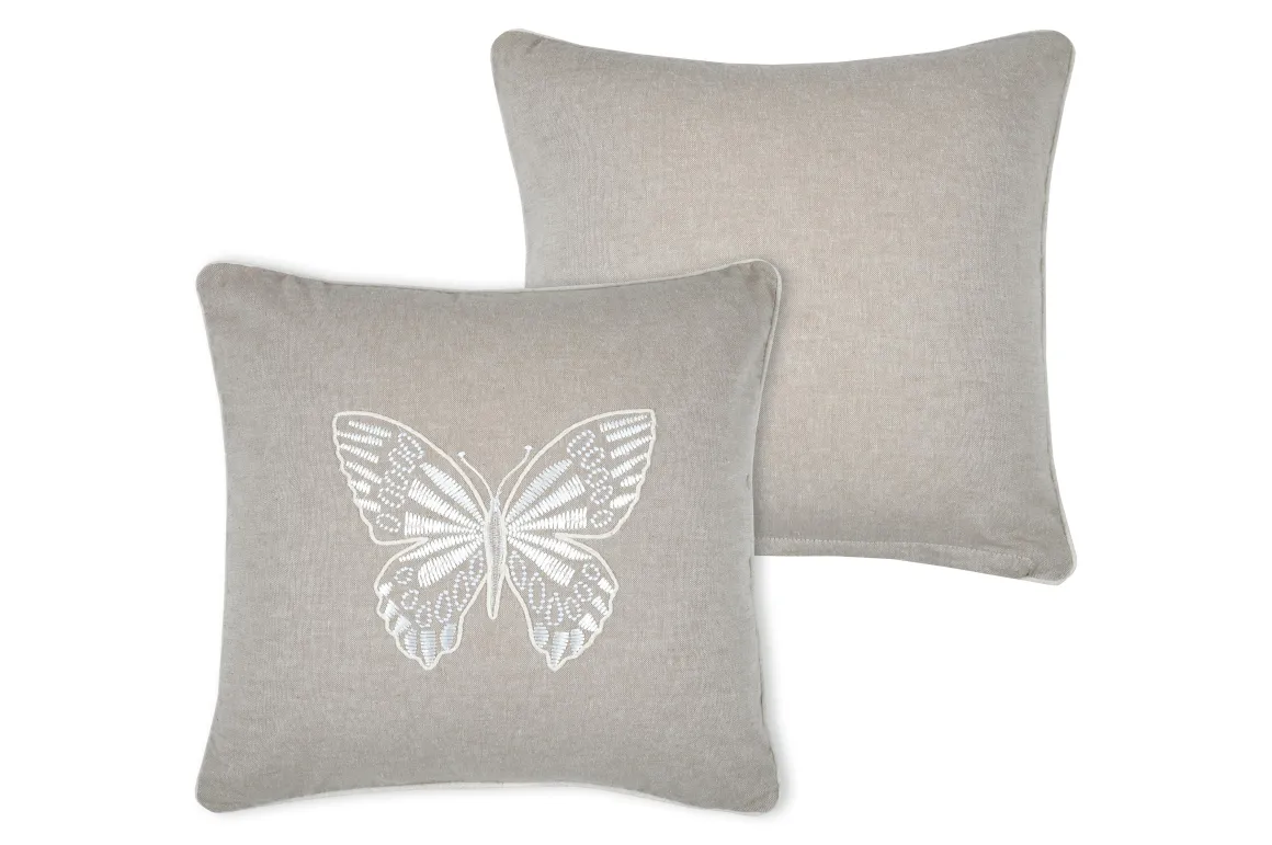 BUTINE COUSSIN 40X40CM NATUREL