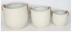 CACHE POT MAGNESIE SIEN TAILLE M