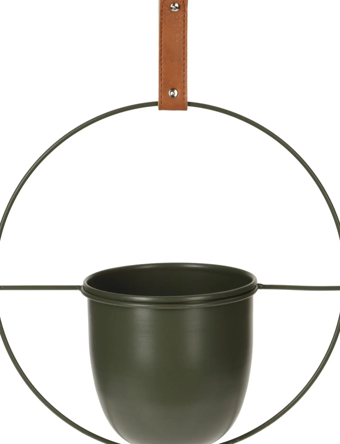 CACHE POT METAL VERT