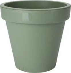 CACHE POT ROND VERT 40CM