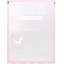 CADRE LES REGLES DE LA CHAMBRE FILLE