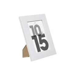 CADRE PHOTO BLANC LISE 10X15CM