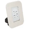CADRE PHOTO BOUCLETTE BLANC 10X15CM