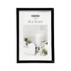 CADRE PHOTO PLASTIQUE VERRE NOIR 10X15CM