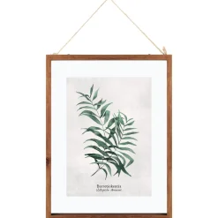 CADRE VERRE FEUILLES 38X48CM