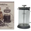 CAFETIERE A PISTON GRADUEE VERRE 600ML