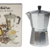 CAFETIERE ITALIENNE INDUCTION 6 TASSES ALUMINIUM