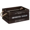 CAGETTE BOIS DENYS CARAMEL D.23.2X17X10.9CM