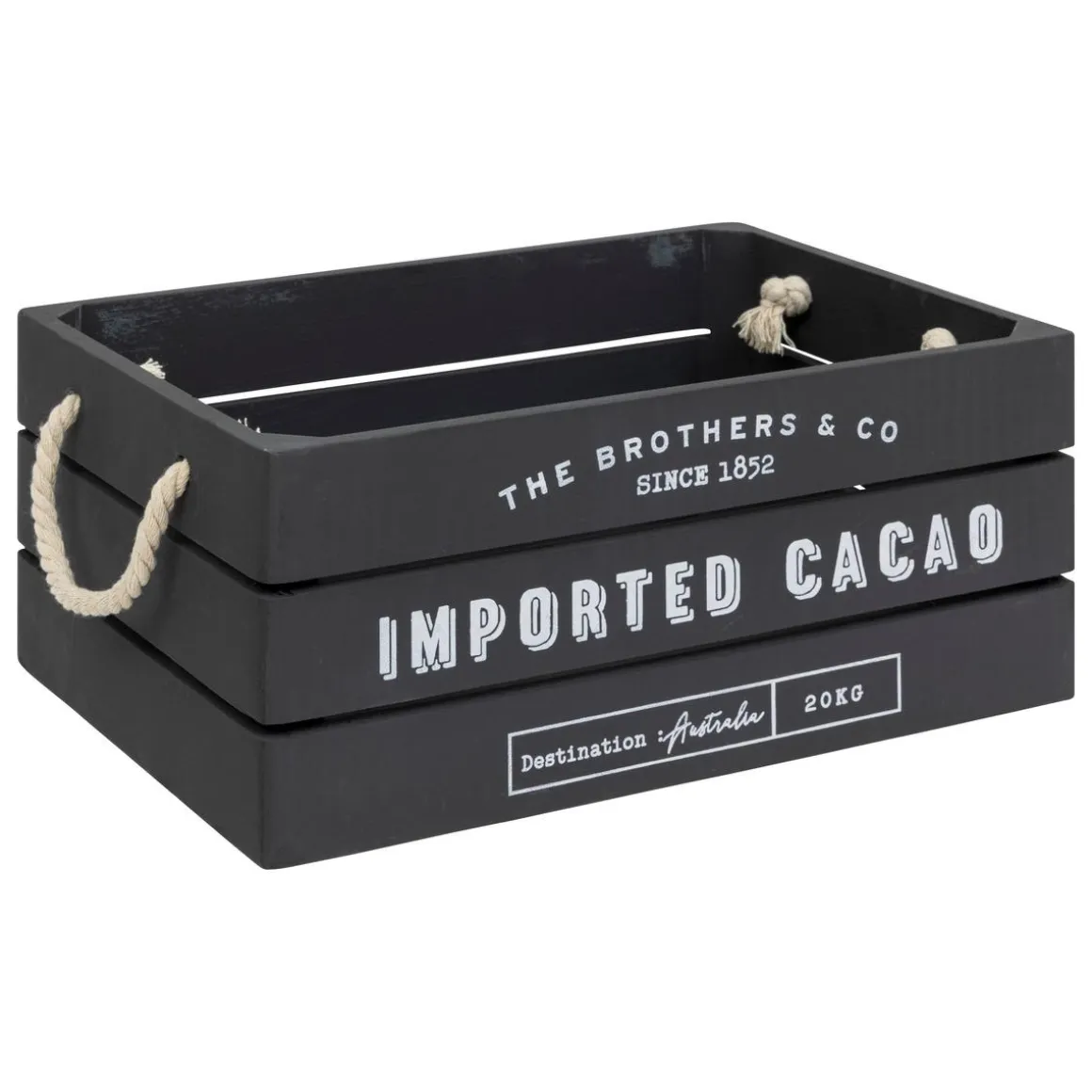 CAGETTE BOIS DENYS GRIS D.35.2X25.1X15CM