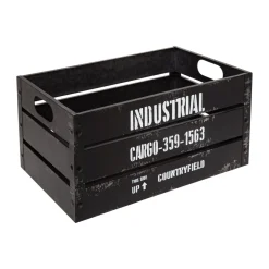 CAGETTE METAL BILL NOIR D.50.3X30.1X23.5CM