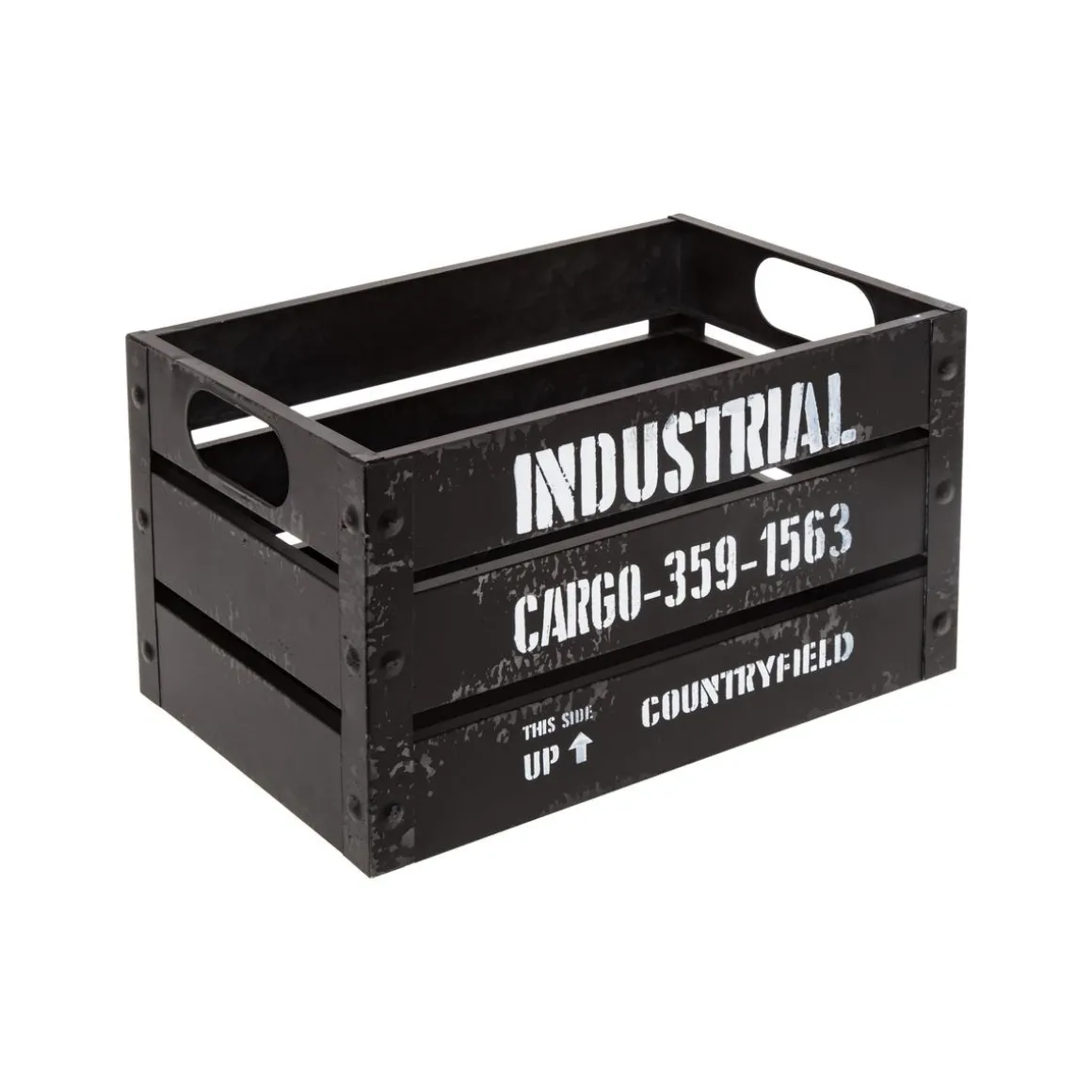 CAGETTE METAL BILL NOIR D.50.3X30.1X23.5CM