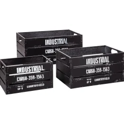 CAGETTE METAL BILL NOIR D.40.3X25X21CM