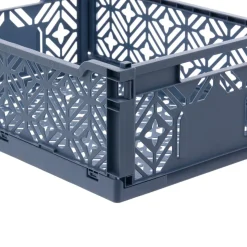 CAGETTE PLIABLE BLEU 40X30X15CM