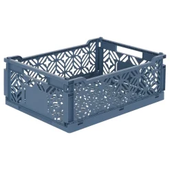 CAGETTE PLIABLE BLEU 40X30X15CM
