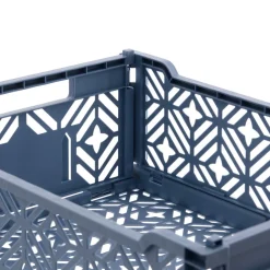 CAGETTE PLIABLE BLEU 40X30X15CM