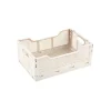 CAGETTE PLIABLE EMPILABLE NATUREL 30X20XH.11.5CM