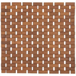 CAILLEBOTIS BAMBOU ANTIDERAPANT 45X45CM MARRON