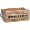 CAISSE CAGETTE COLONIAL D.35X25X15CM