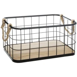 CAISSE CAGETTE LOFT D.38X26X19CM