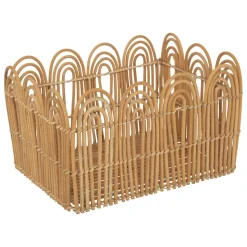 CAISSE CAGETTE LOUR NATUREL D.31X24X19 CM