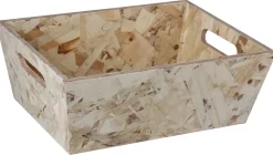 CAISSE TRAPEZE OSB D.30X22X11CM