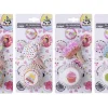 CAISSETTE ET PICS IMPRIMES.D.5X3CM ANNIVERSAIRE X24PCS