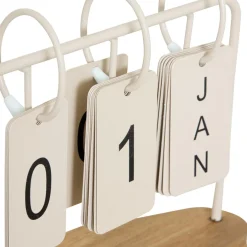 CALENDRIER METAL FRED L.25CM
