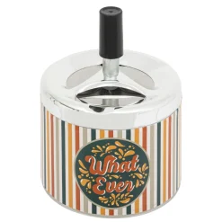 CENDRIER METAL BE VINTAGEASS D.9.5CM
