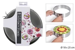 CERCLE A MOUSSE EXTENSIBLE 18 A 25CM