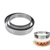 3 CERCLES A PATISSERIE 20 24 26CM INOX