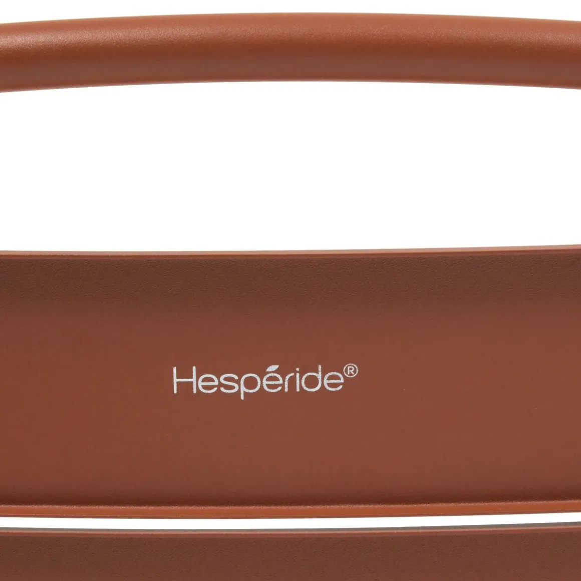 CHAISE ALEGORIA EMPILABLE ACAJOU