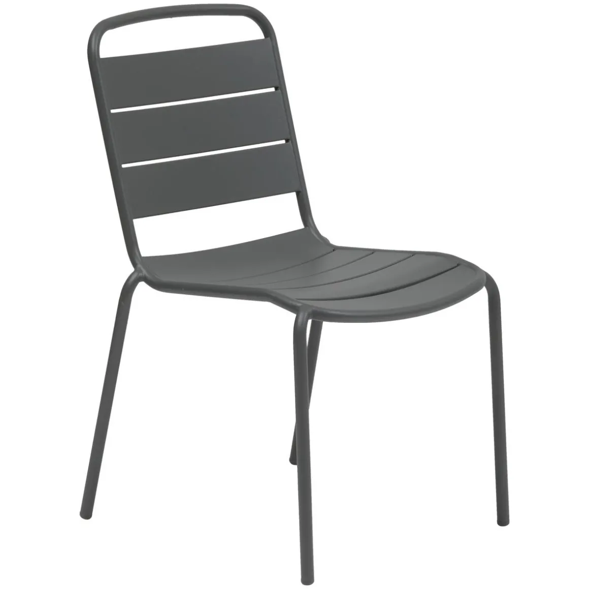 CHAISE ALEGORIA EMPILABLE GRAPHITE