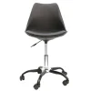 CHAISE A ROULETTES KIRUNA NOIR