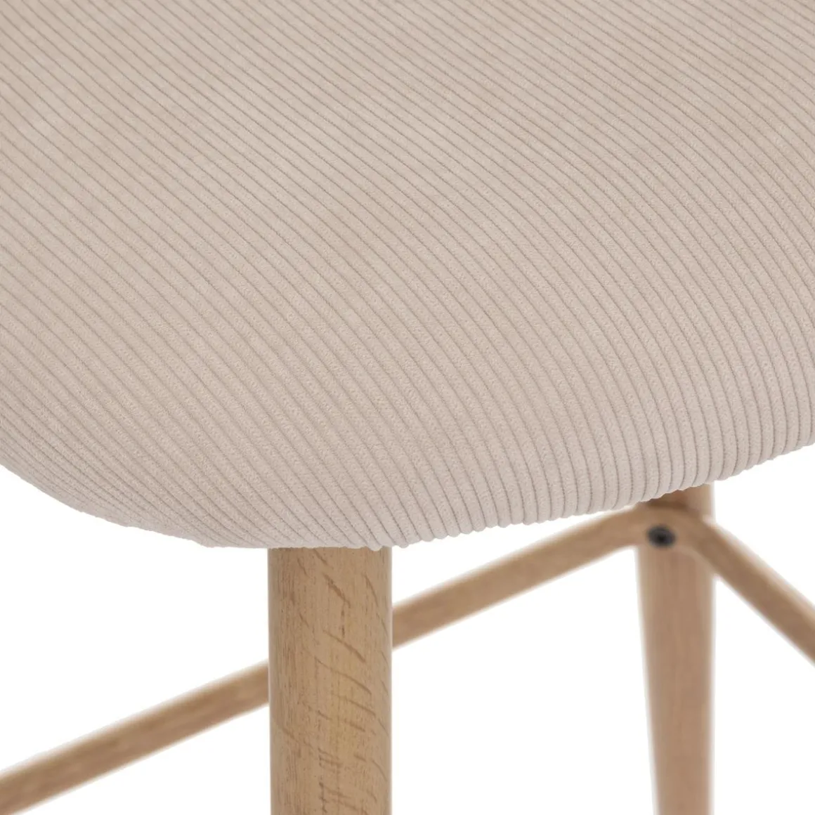 CHAISE BAR IMITATION CHENE CELESTE LIN