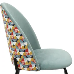 CHAISE BICOLORE RETRO GEO