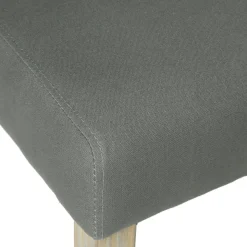 CHAISE CANVAS GRIS CLEVA