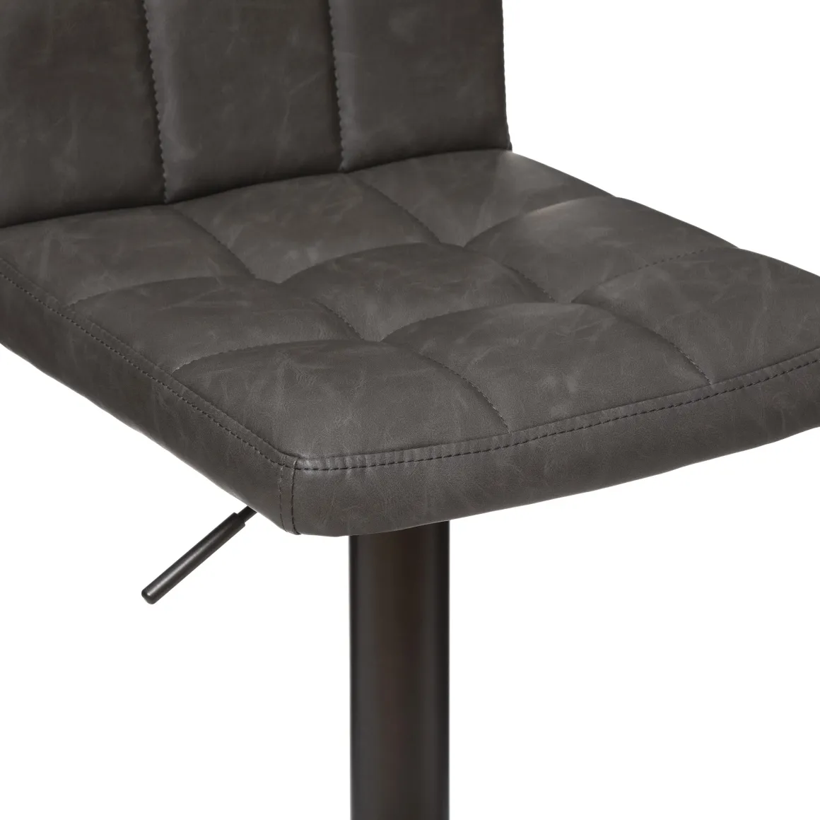 CHAISE DE BAR AJUSTABLE DELEK GRIS VINTAGE