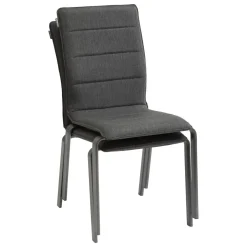 CHAISE DIESE EMPILABLE ANTHRACITE GRAPHITE