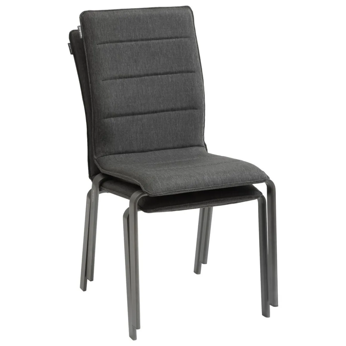 CHAISE DIESE EMPILABLE ANTHRACITE GRAPHITE