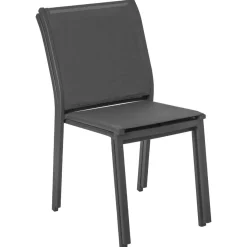 CHAISE ESSENTIA EMPILABLE ANTHRACITE GRAPHITE